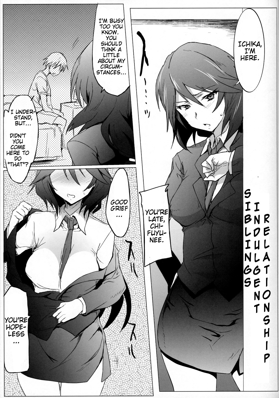 (COMIC1☆5) [RIBI堂 (陽方暁)] IS Girl's (インフィニット・ストラトス) [英訳]