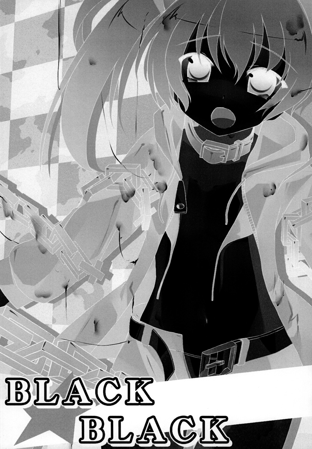 (C79) [FOXTROT (希坂昇)] BLACK★BLACK (Black Rock Shooter)