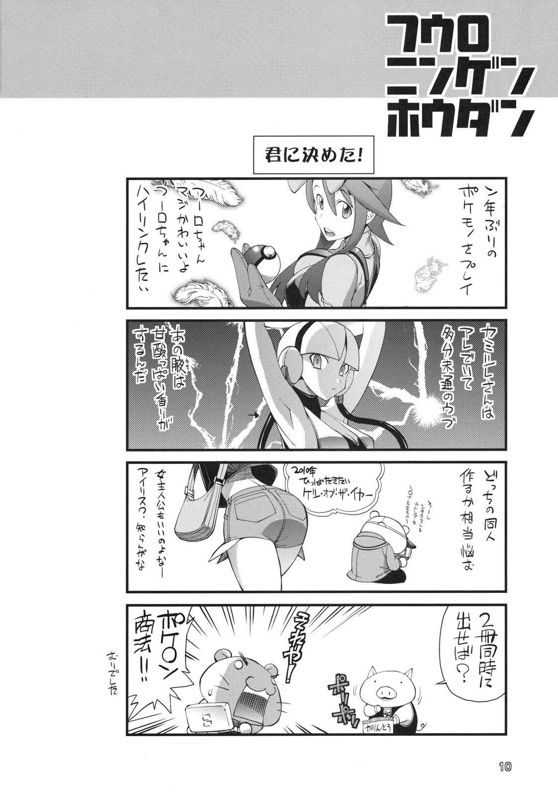 (C79) [R2 (らっこ)] フウロニンゲンホウダン (ポケットモンスター ブラック・ホワイト)