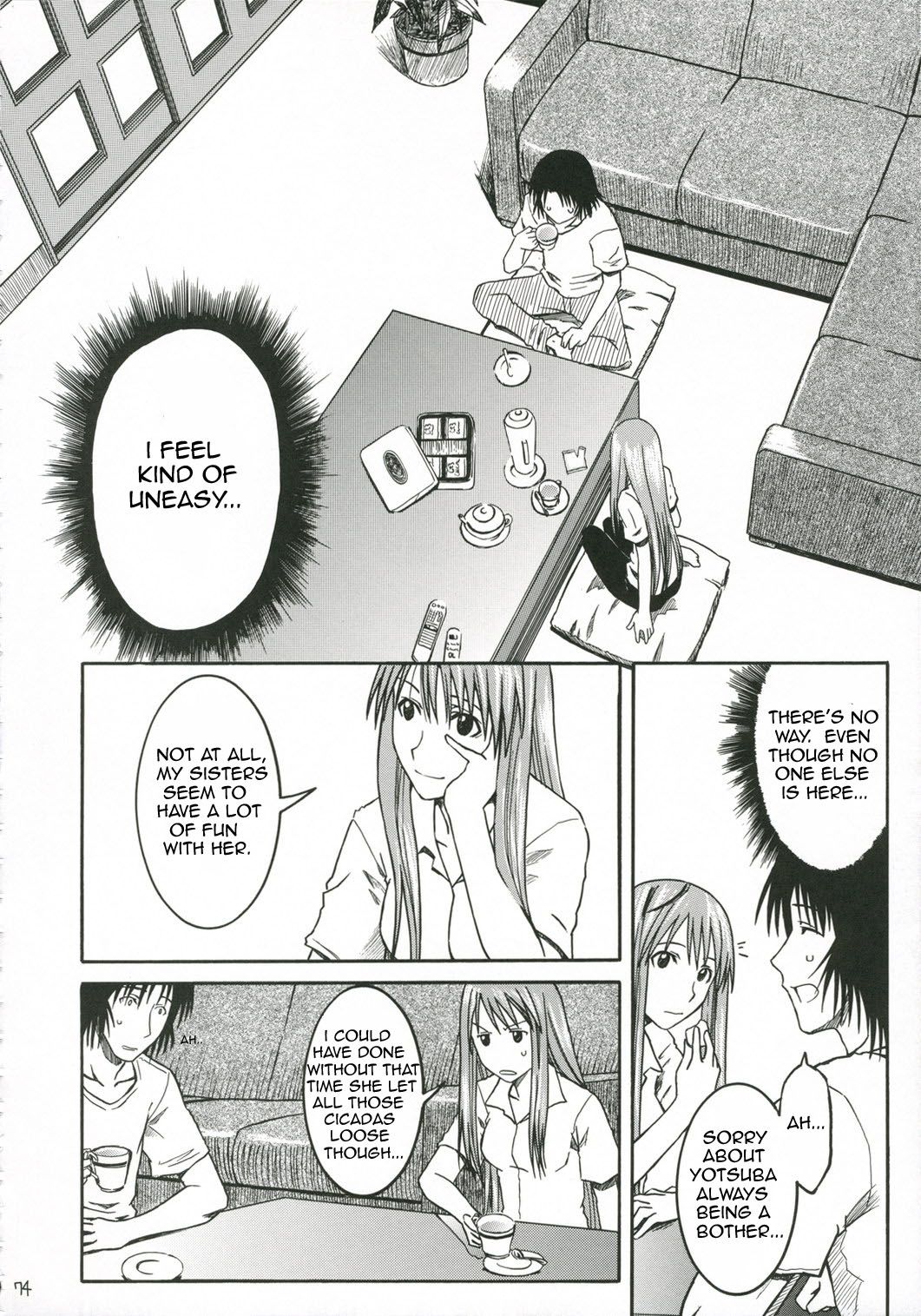 (C70) [ハウス オブ KARSEA (将司)] PRETTY NEIGHBOR&! (よつばと!) [英訳] [無修正]