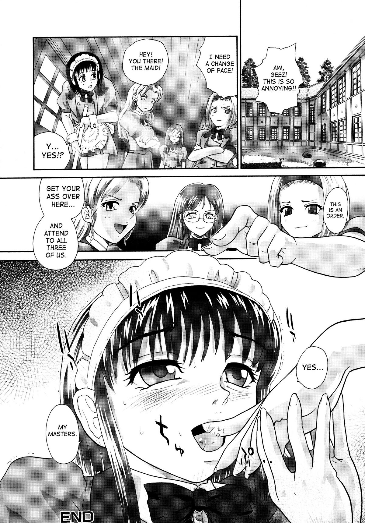 [Q] ふたなり勃起乙女 [英訳]