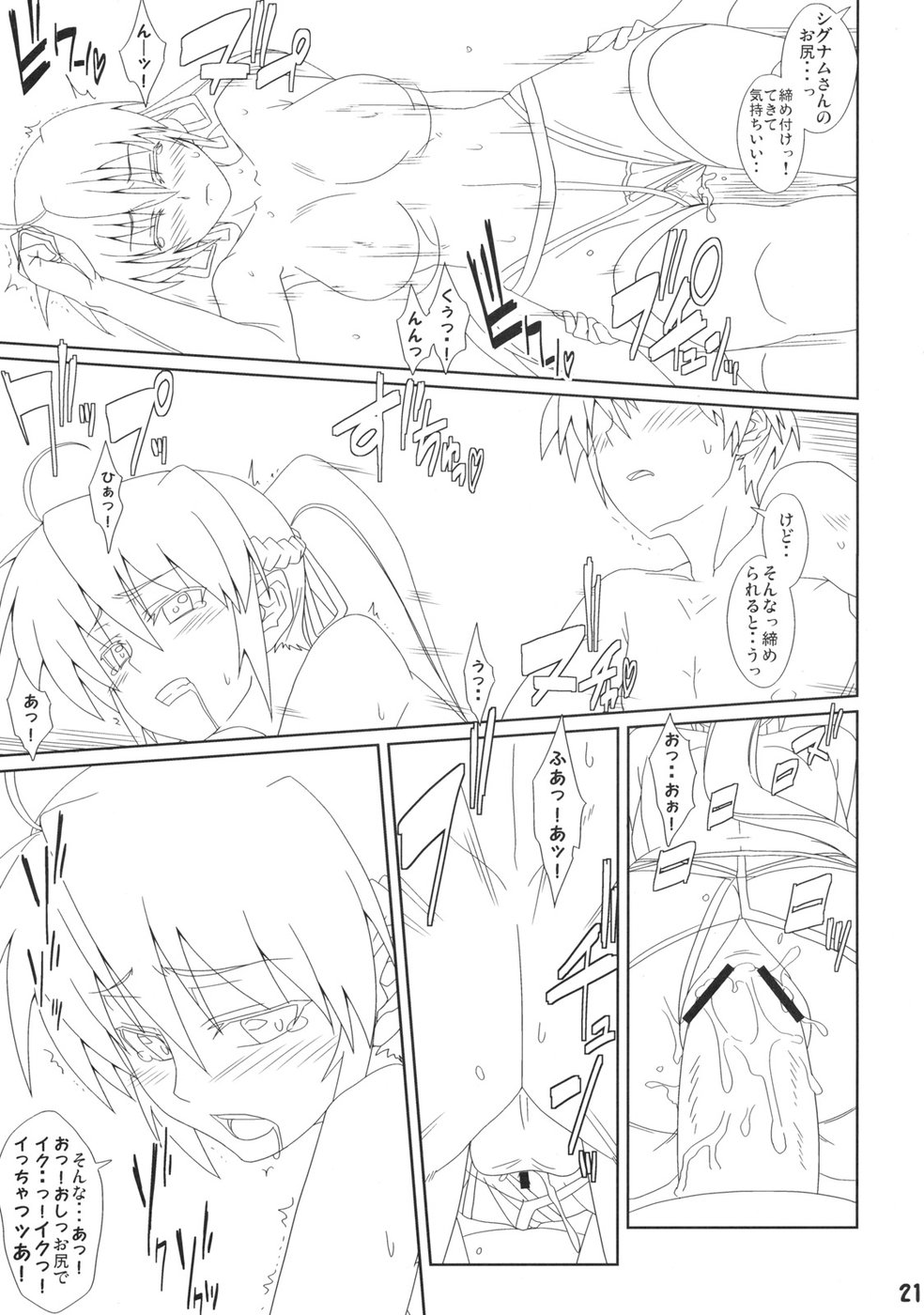 (C73) [CHICKEN Shark (くろしょ)] Signum→Funclub (魔法少女リリカルなのは)