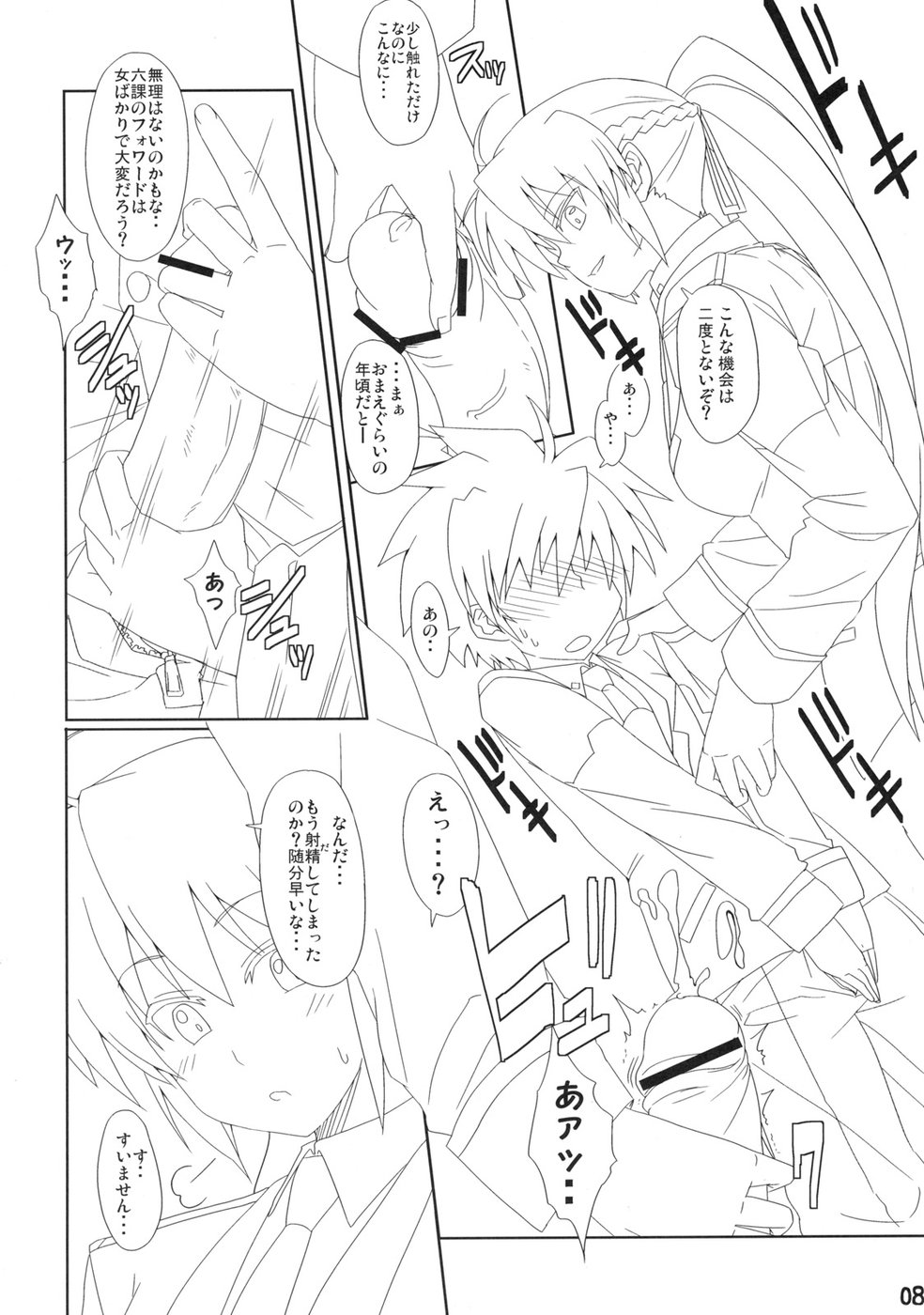 (C73) [CHICKEN Shark (くろしょ)] Signum→Funclub (魔法少女リリカルなのは)