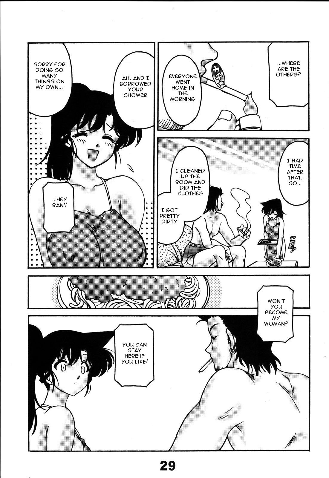 (C69) [サンセットドリーマー (茶々木紀之)] 誰の為でもない欲望 (名探偵 コナン) [英訳]
