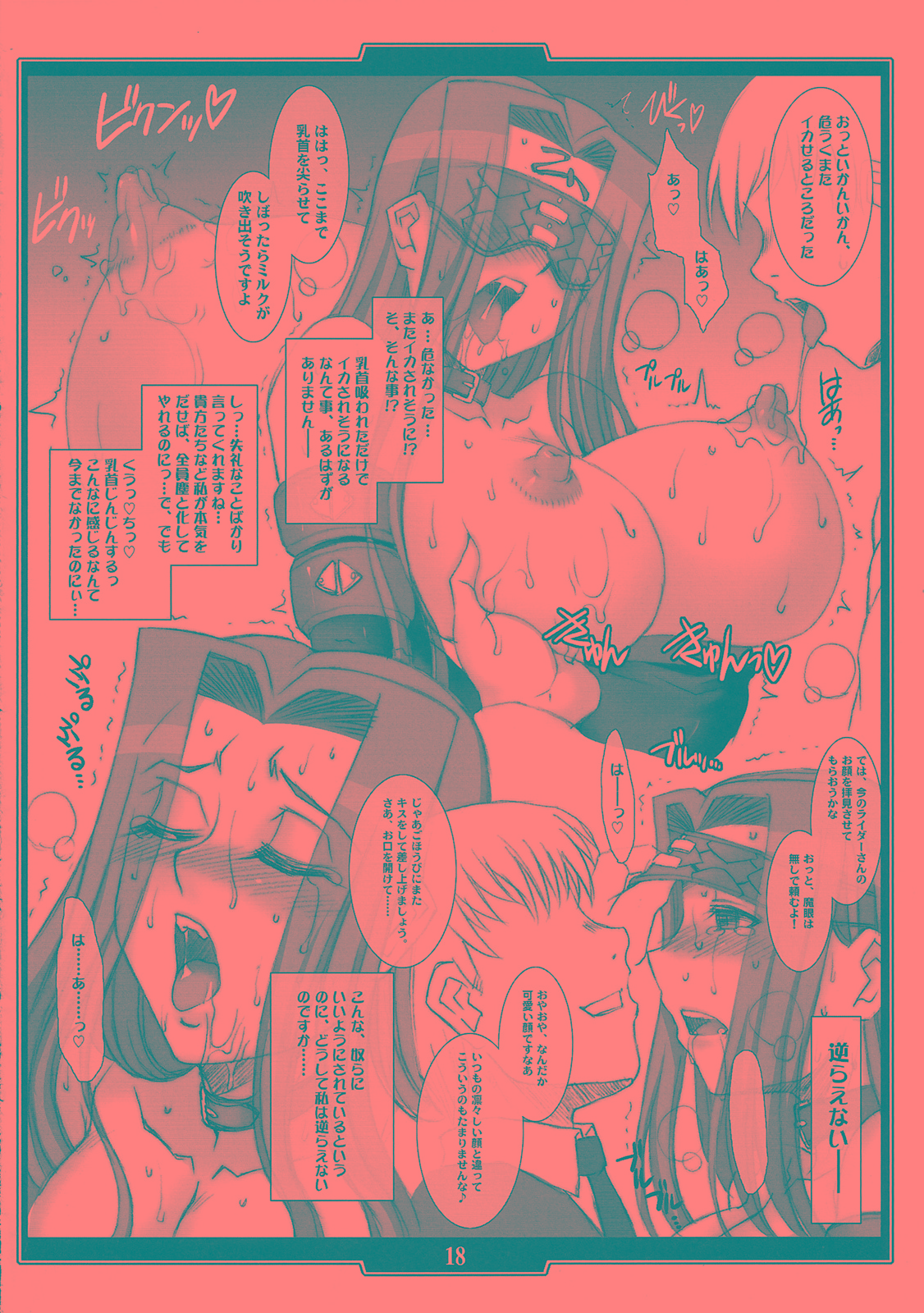 (COMIC1☆4) [H・B (B-RIVER)] 姫騎兵の淫猥なる日々+ (Fate/stay night)