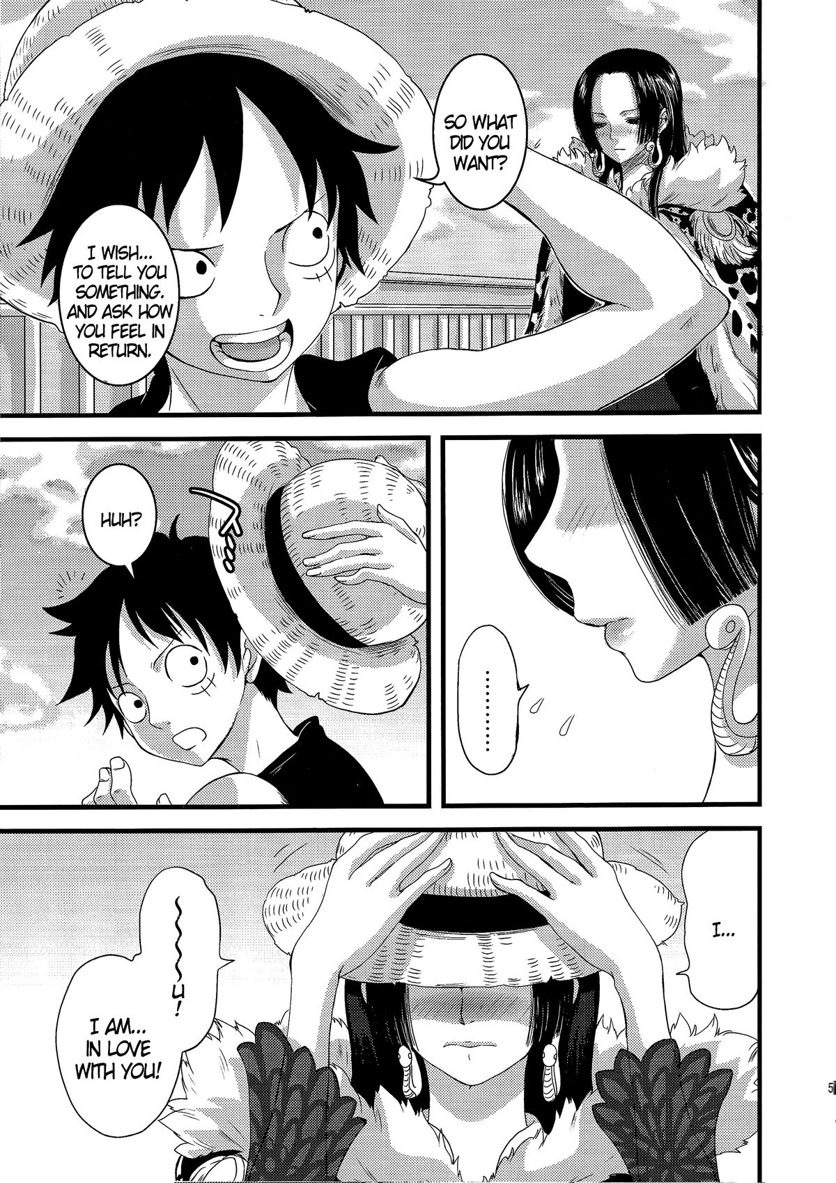 (C76) [Queen Of VANILLA (千草雀)] LOVE SCAT (ワンピース) [英訳]