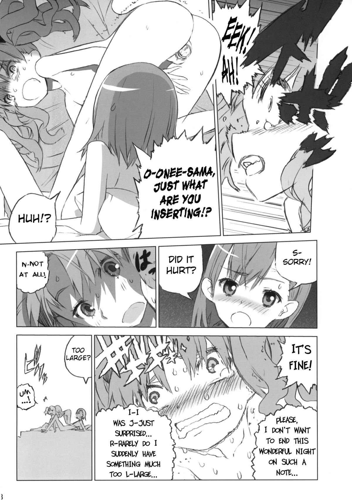 (C77) [UB ＆20LIQUID (まだらさい ＆ okama)] とある学生のレーズガン (とある科学の超電磁砲) [英訳]