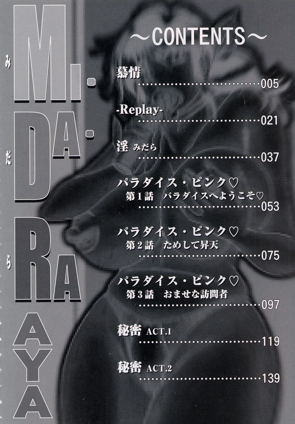 [AYA] MI・DA・RA