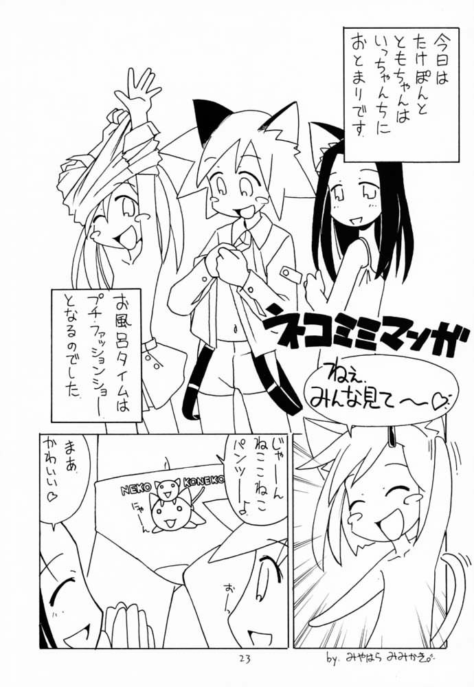 (C60) [LEVEL-X (赤松健, MAX, みやはらみみかき)] ランジェリー 2001