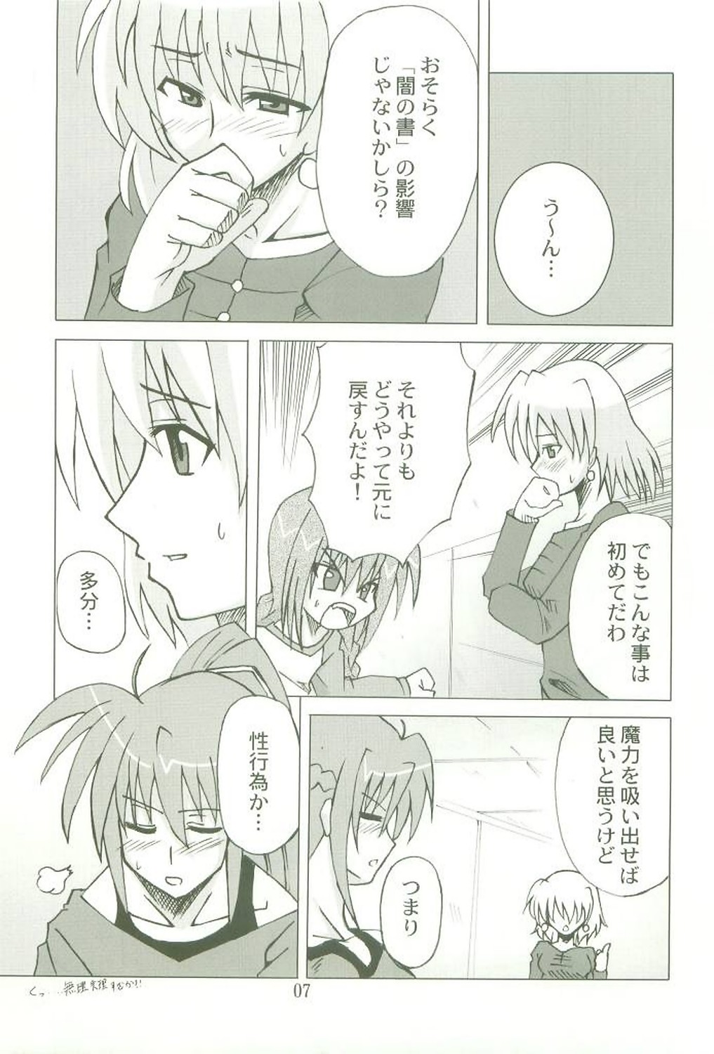 (なのはFestival) [Take Out (是露巣)] 今日の八神家 (魔法少女リリカルなのは)