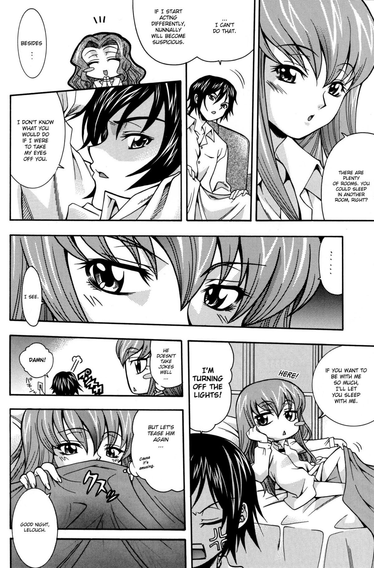 (C71) [K²友の怪 (みずき)] ニチジョウノセンジョウノ (コードギアス 反逆のルルーシュ) [英訳]