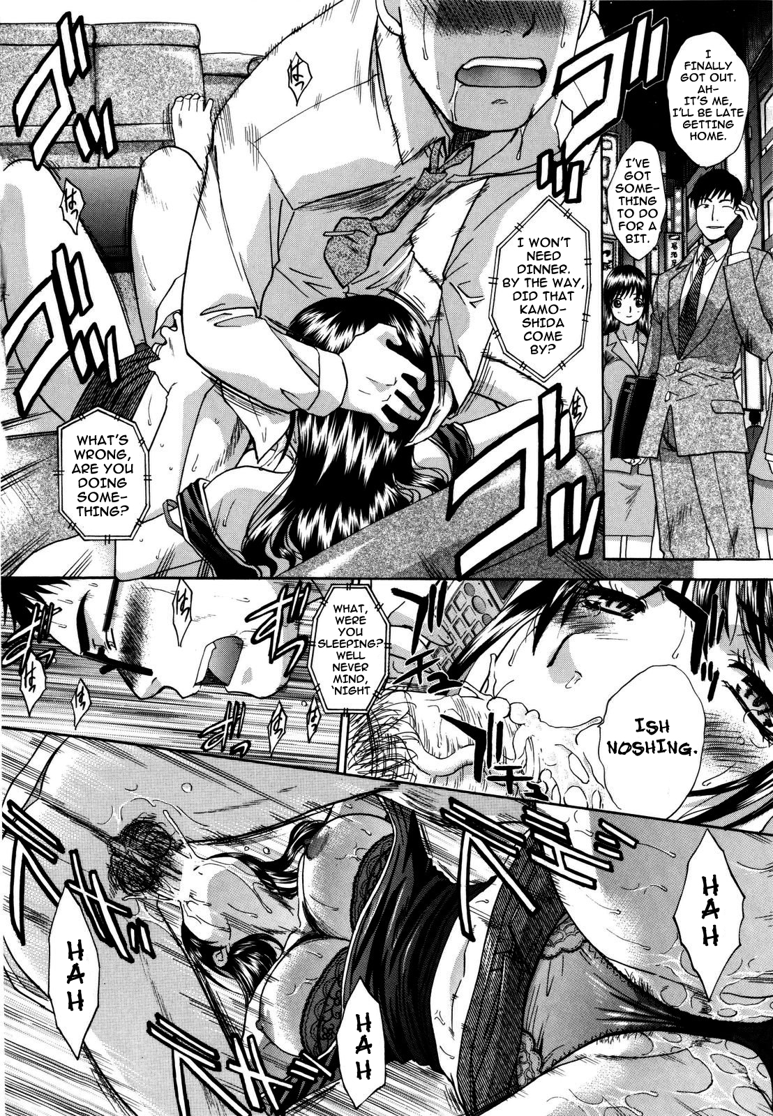 [板場広し] 10年分犯す 第3-4話 [英訳]