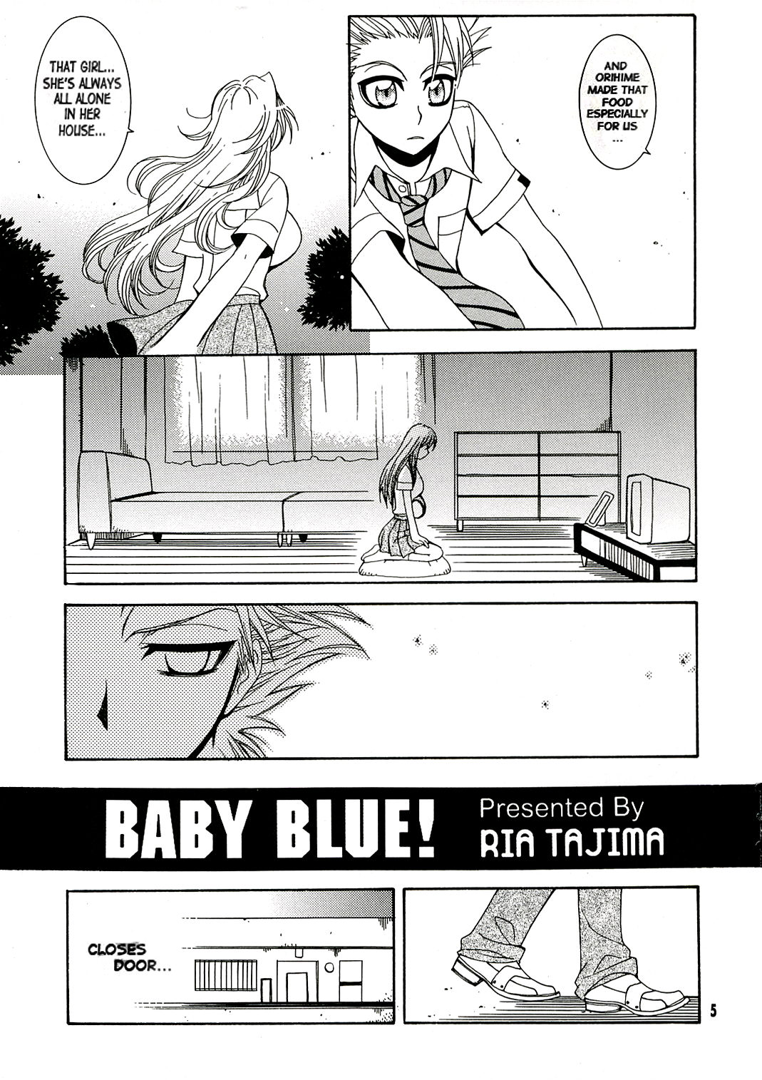 (C70) [SUBSONIC FACTOR (立嶋りあ)] BABY BLUE! (ブリーチ) [英訳]
