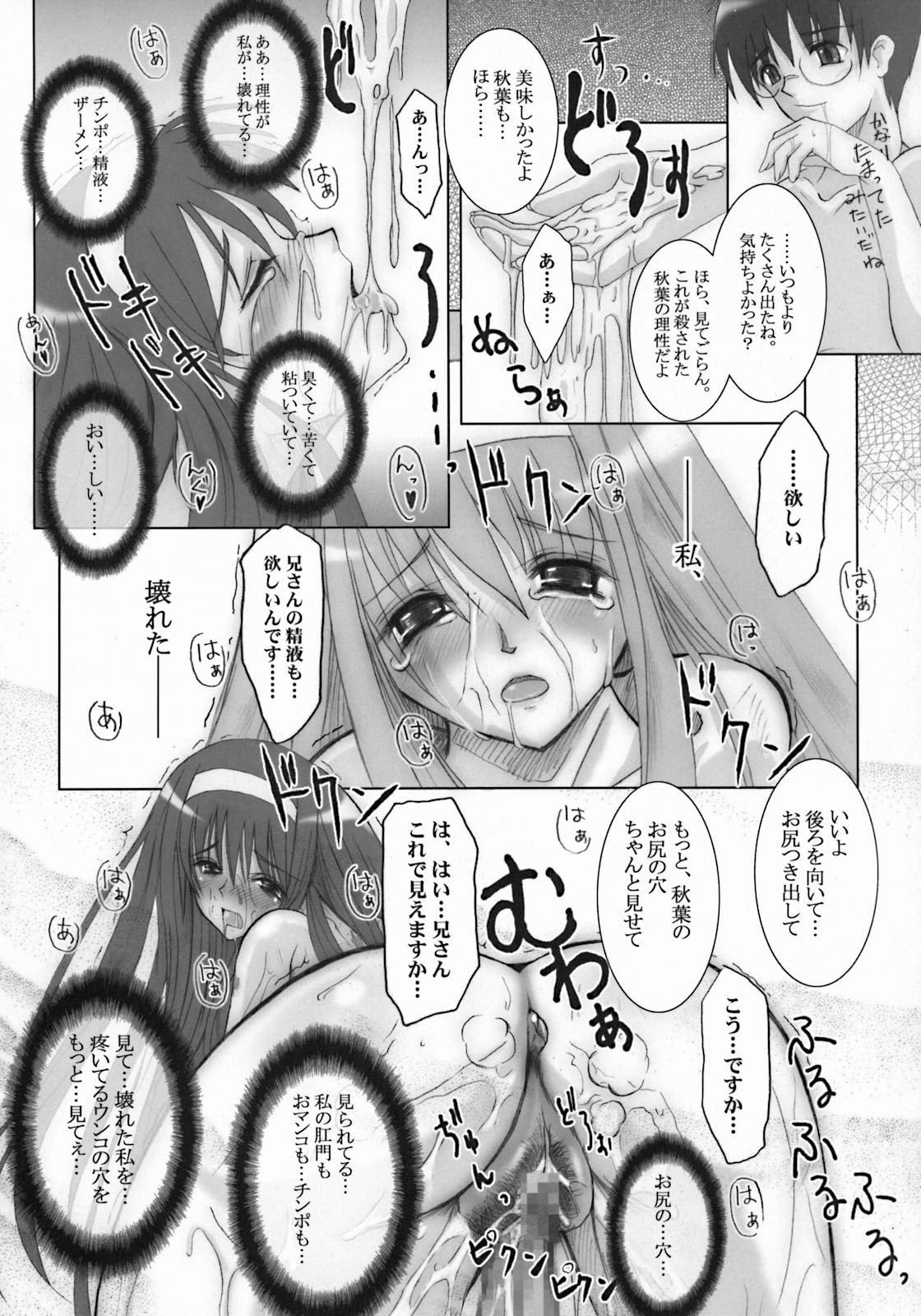 (サンクリ23) [ツキヒメゴト制作委員会 (よろず)] Moon Ecstasy ツキヒメゴト邪 LEVEL ☆☆☆ HARDCORE (月姫)