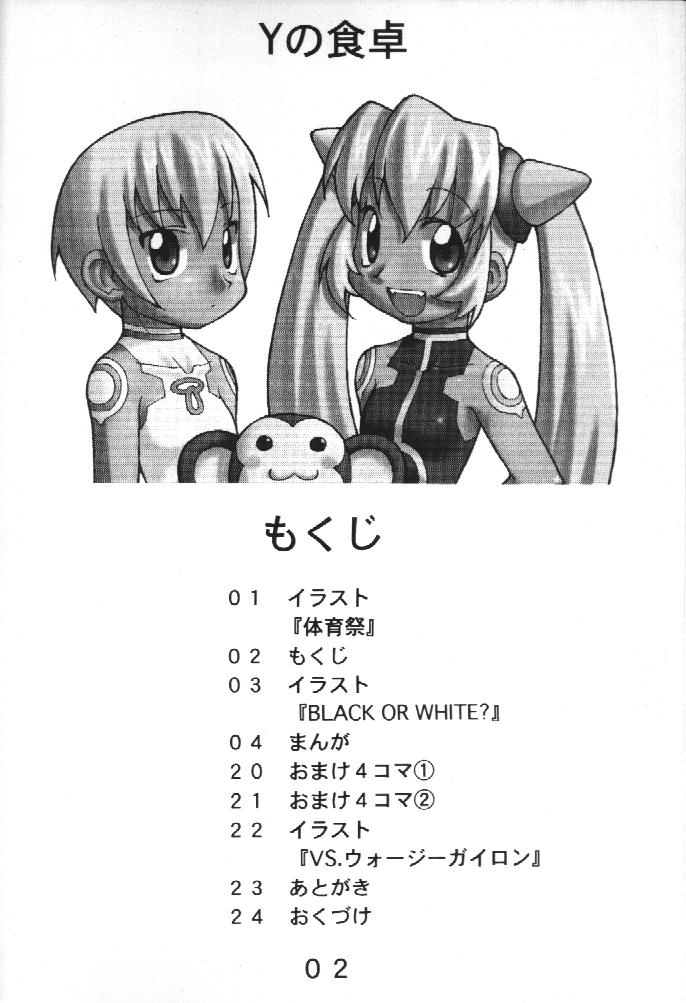 (C58) [Yの食卓 (浜田よしかづ)] BLACK OR WHITE? (ロックマンDASH)