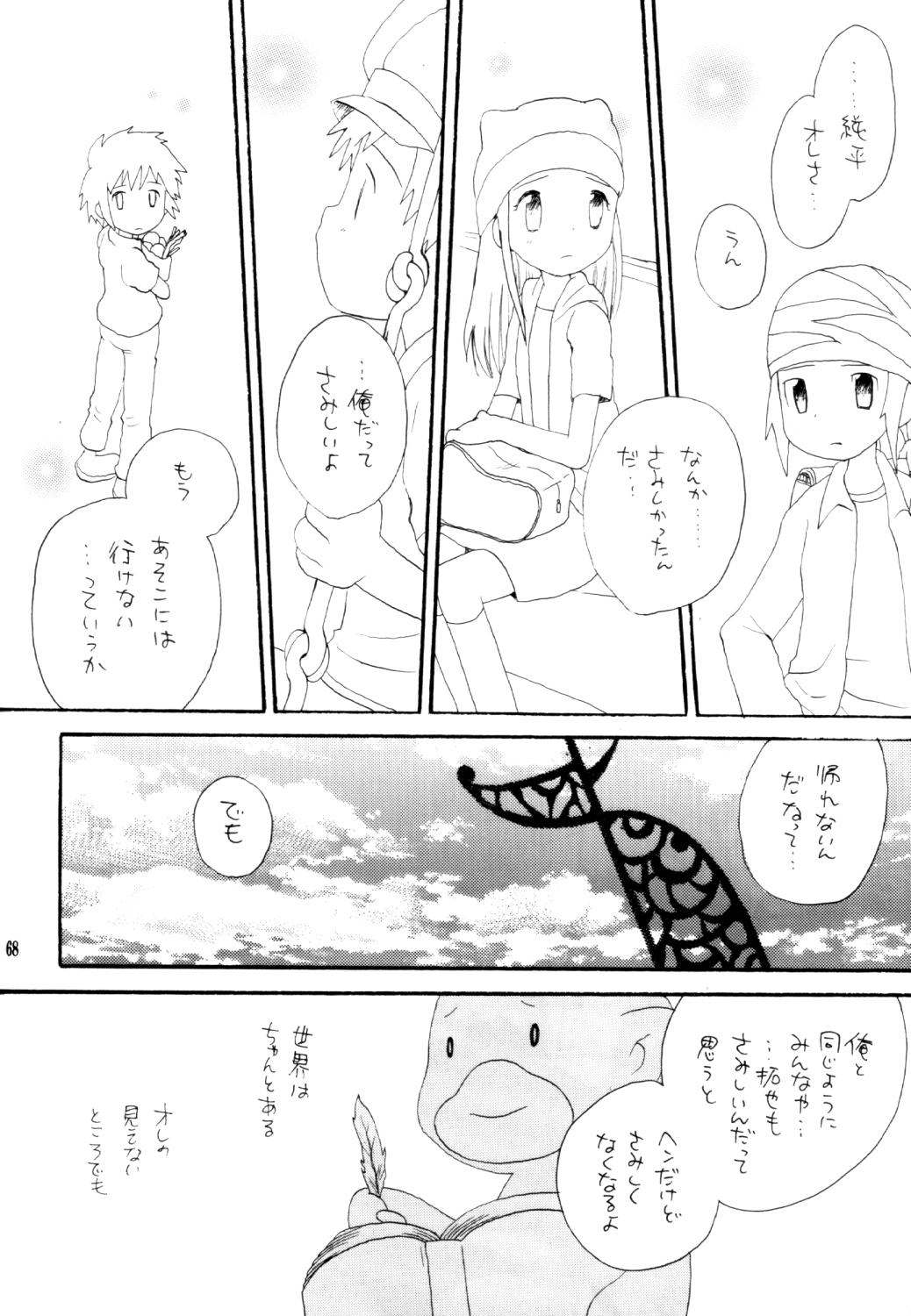 [くるぐるDNA (星逢ひろ)] いなづまロックドーム (デジモンフロンティア)