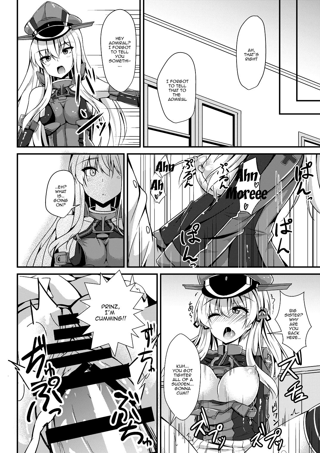 [ちうさんキングダム (ちうさん)] Daily life of admiral and two German ship 提督と二人の日常 (艦隊これくしょん -艦これ-) [英訳] [DL版]