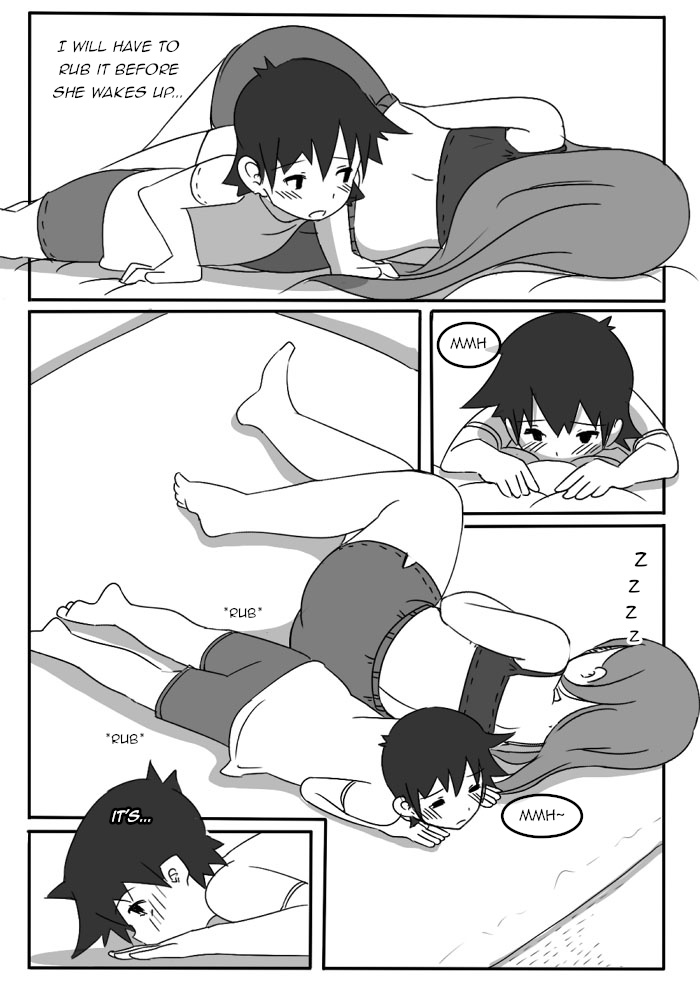 [aaa] 寝ているお姉さんにいたずら [英訳]