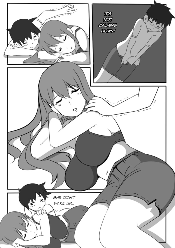 [aaa] 寝ているお姉さんにいたずら [英訳]