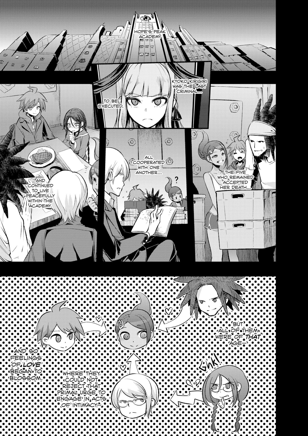 (C90) [DA HOOTCH (新堂エル)] スーパーパンパンロンパ1&2 (ダンガンロンパ) [英訳]