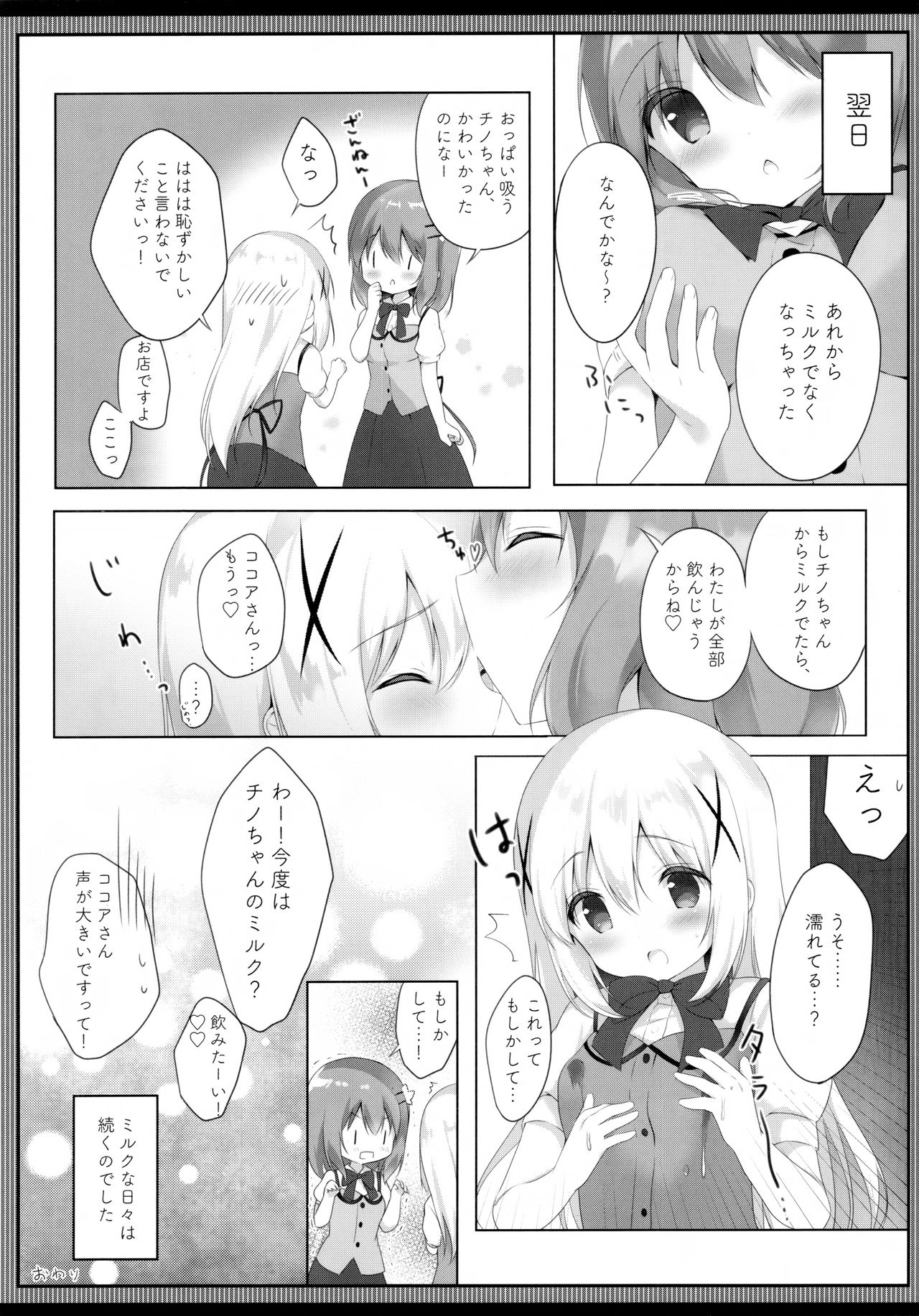 (C94) [あめうさぎ (飴玉コン)] あまとろココチノみるく (ご注文はうさぎですか?)