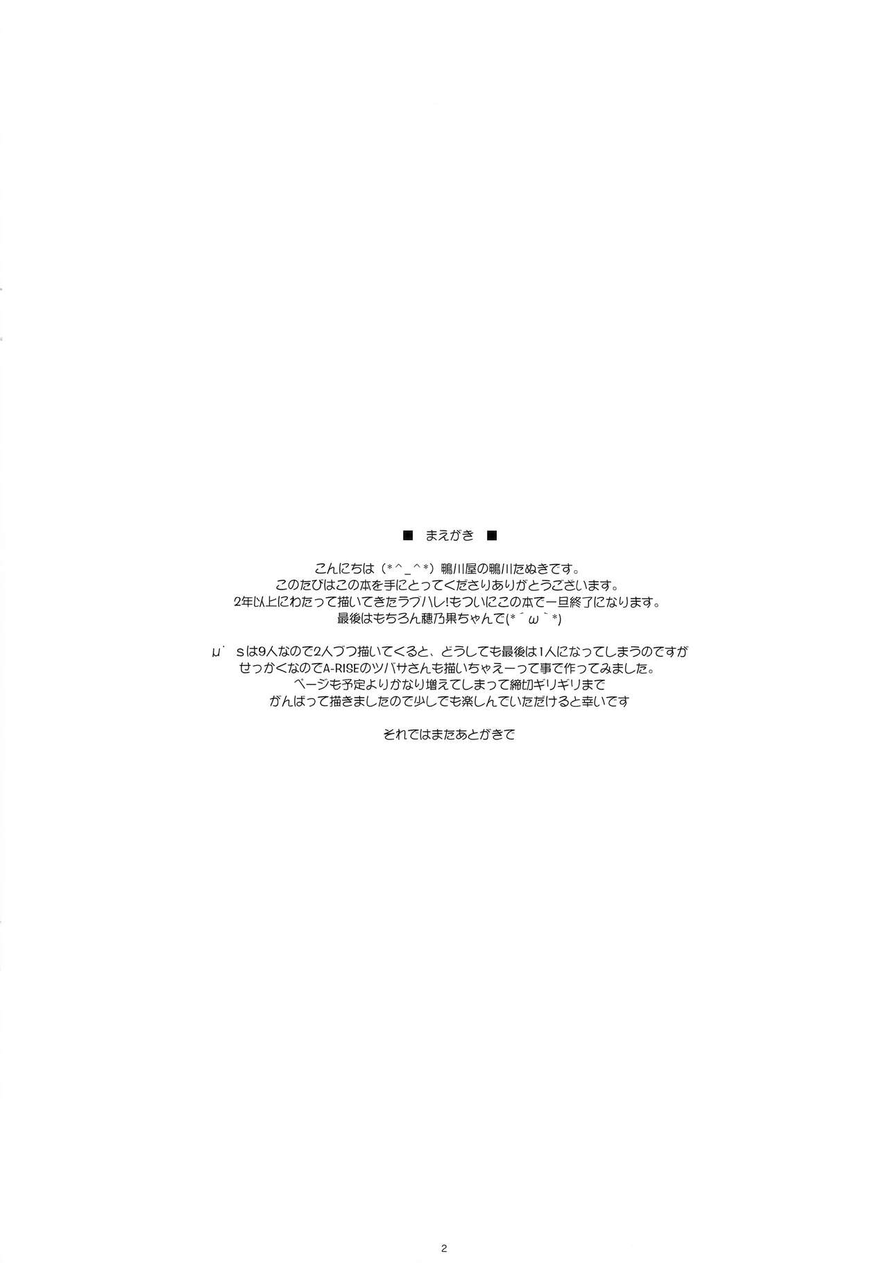 (C94) [鴨川屋 (鴨川たぬき)] ラブハレ! ver.H&T (ラブライブ!)
