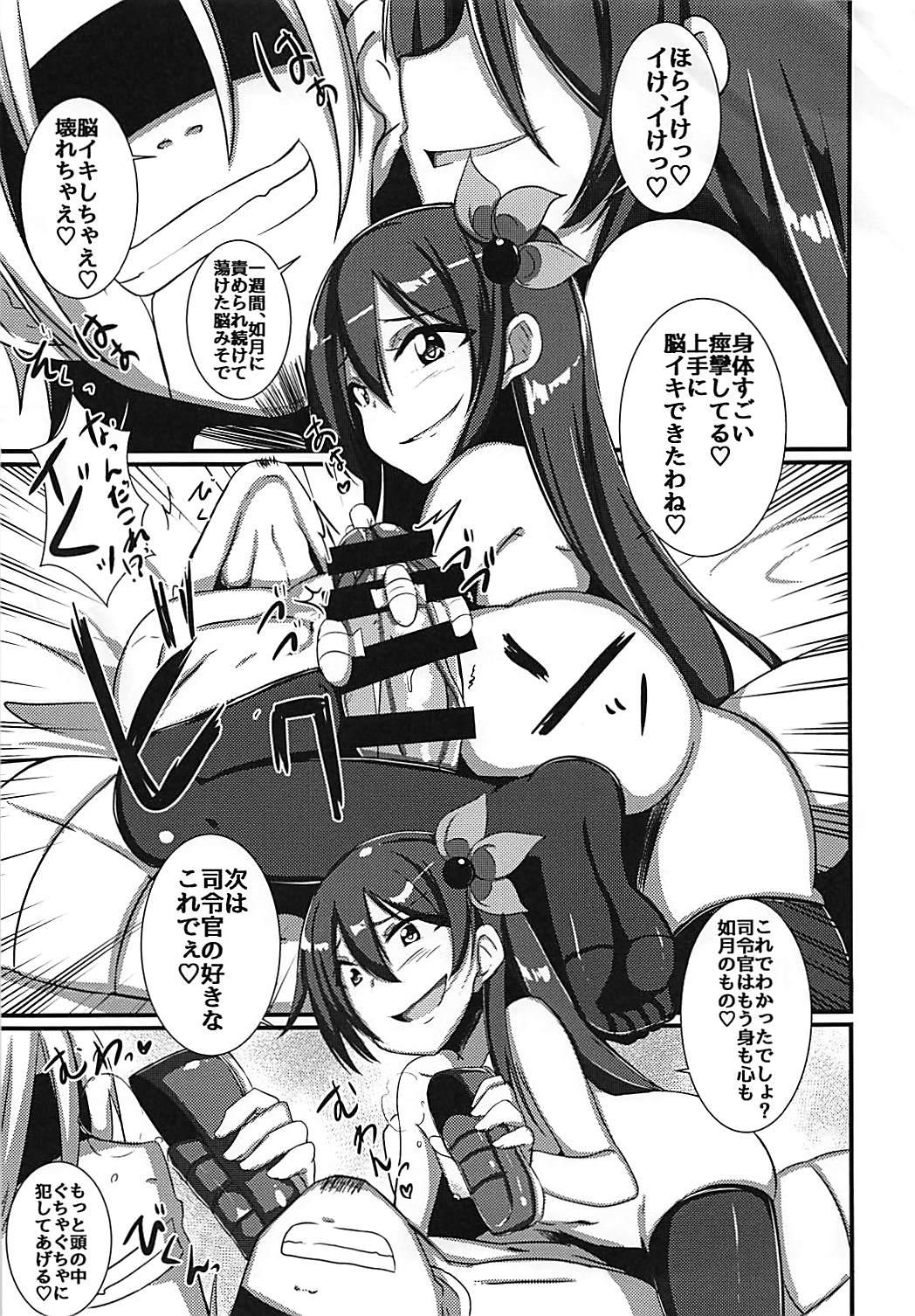 (C94) [A.R.T (あんじぇりあ)] 如月ちゃんに一週間拘束されて責められ続けた結果 (艦隊これくしょん -艦これ-)