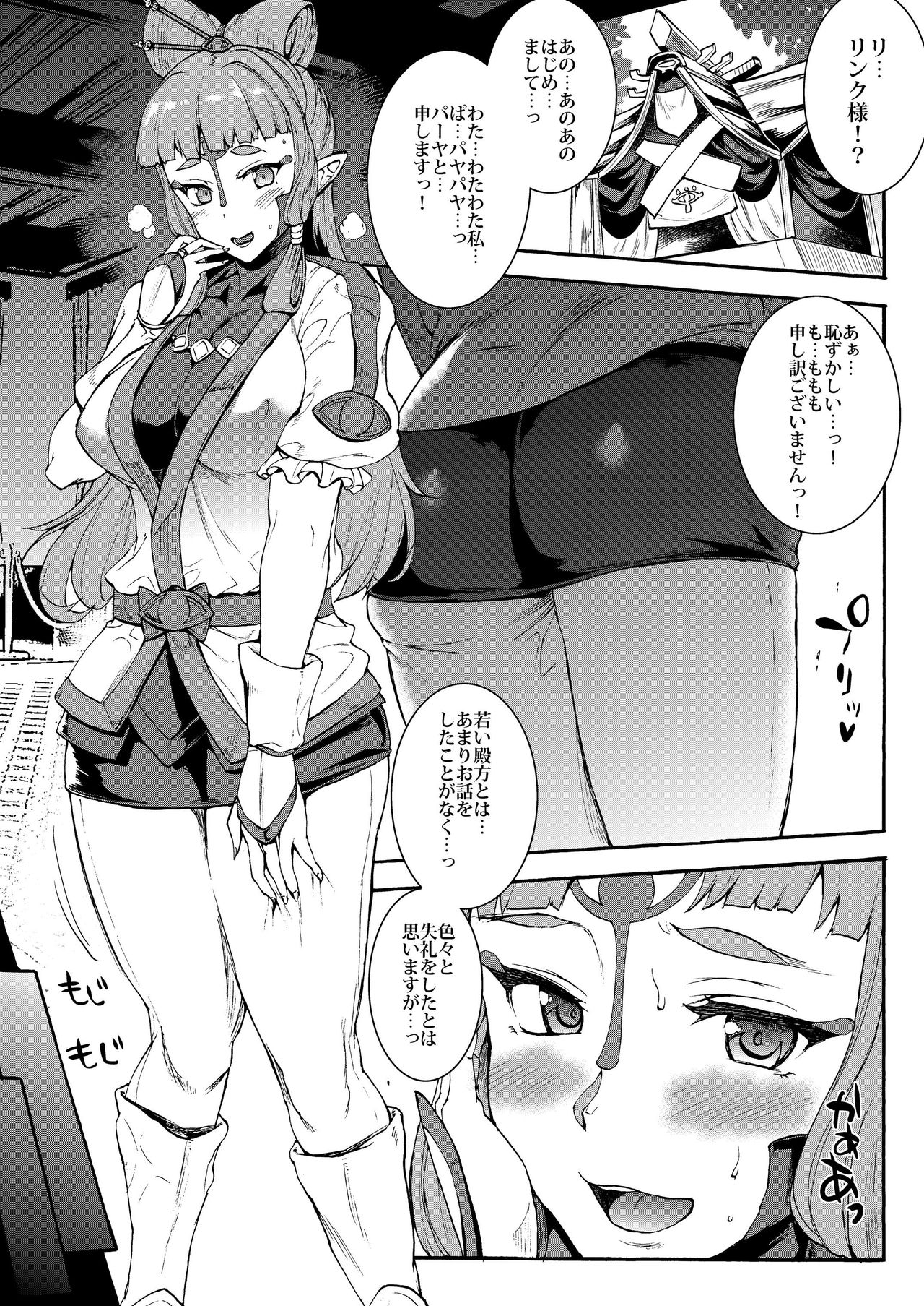 [ERECT TOUCH (エレクトさわる)] THE LEGEND OF PAYA GANG BANG OF THE WILD (ゼルダの伝説 ブレス オブ ザ ワイルド) [DL版]