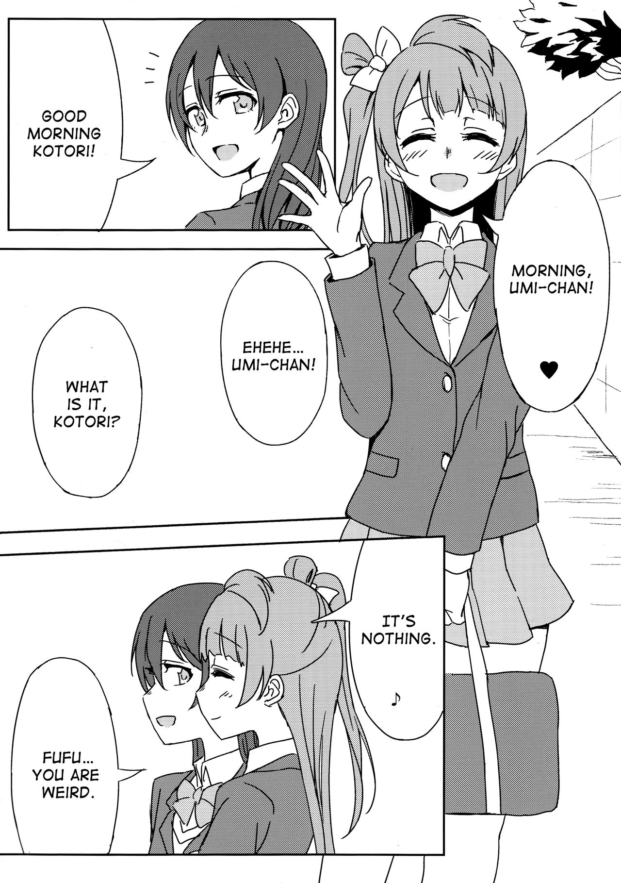 (C89) [クチビルテリブル (九千ビノレ)] Chick ToGetHer! (ラブライブ!) [英訳]