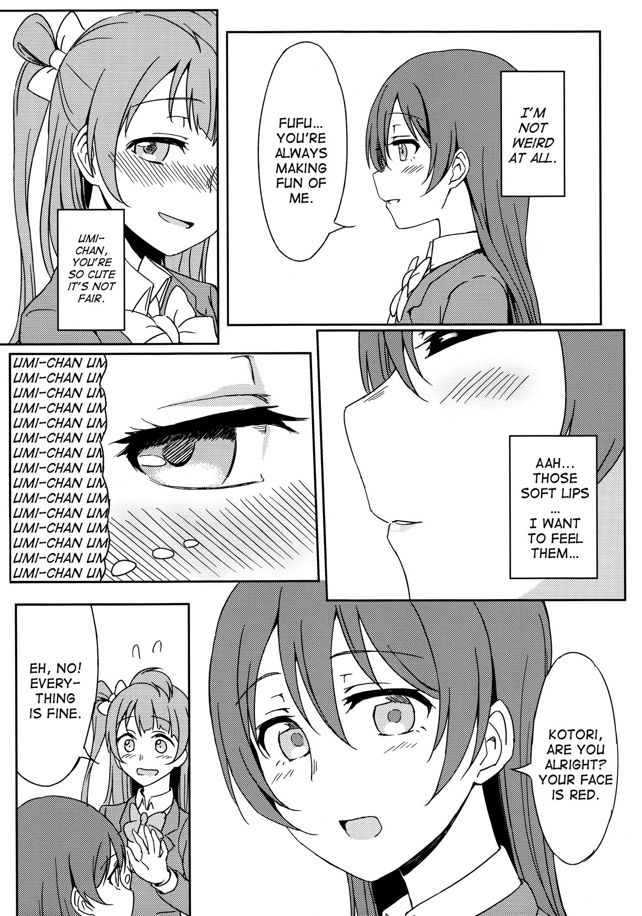 (C89) [クチビルテリブル (九千ビノレ)] Chick ToGetHer! (ラブライブ!) [英訳]