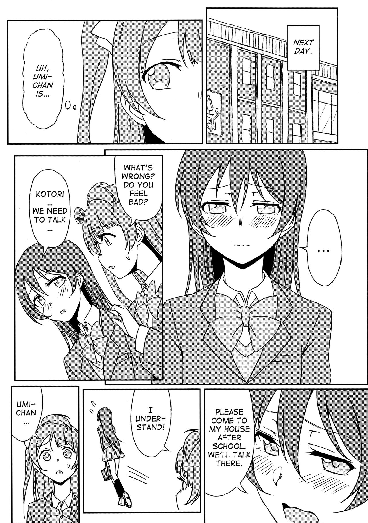 (C89) [クチビルテリブル (九千ビノレ)] Chick ToGetHer! (ラブライブ!) [英訳]