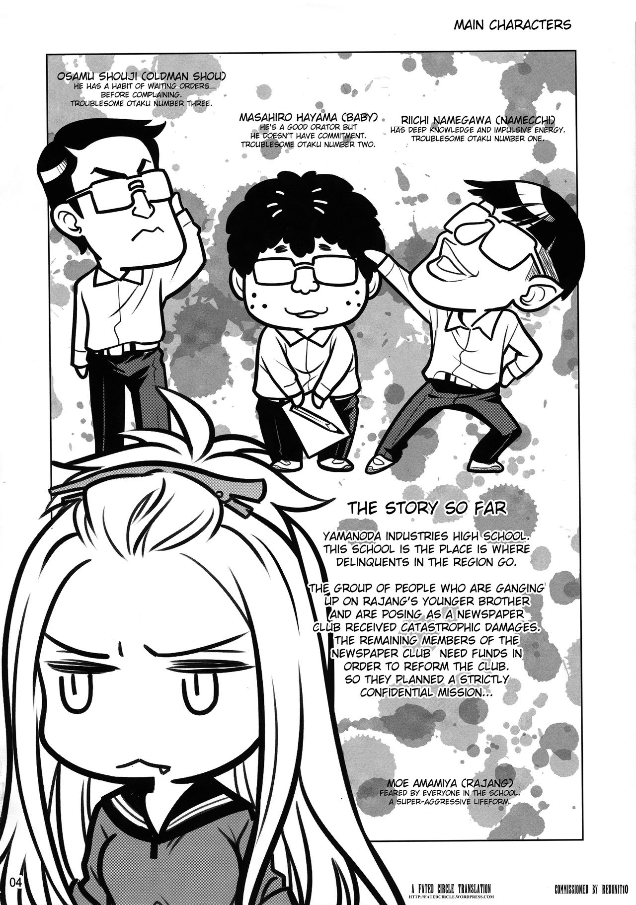 (コミティア112) [オタクビーム (大塚まひろ)] 先輩ちゃんと俺。番外編 (元)新聞部が先輩ちゃんの薄い本を作ってみた。 [英訳]