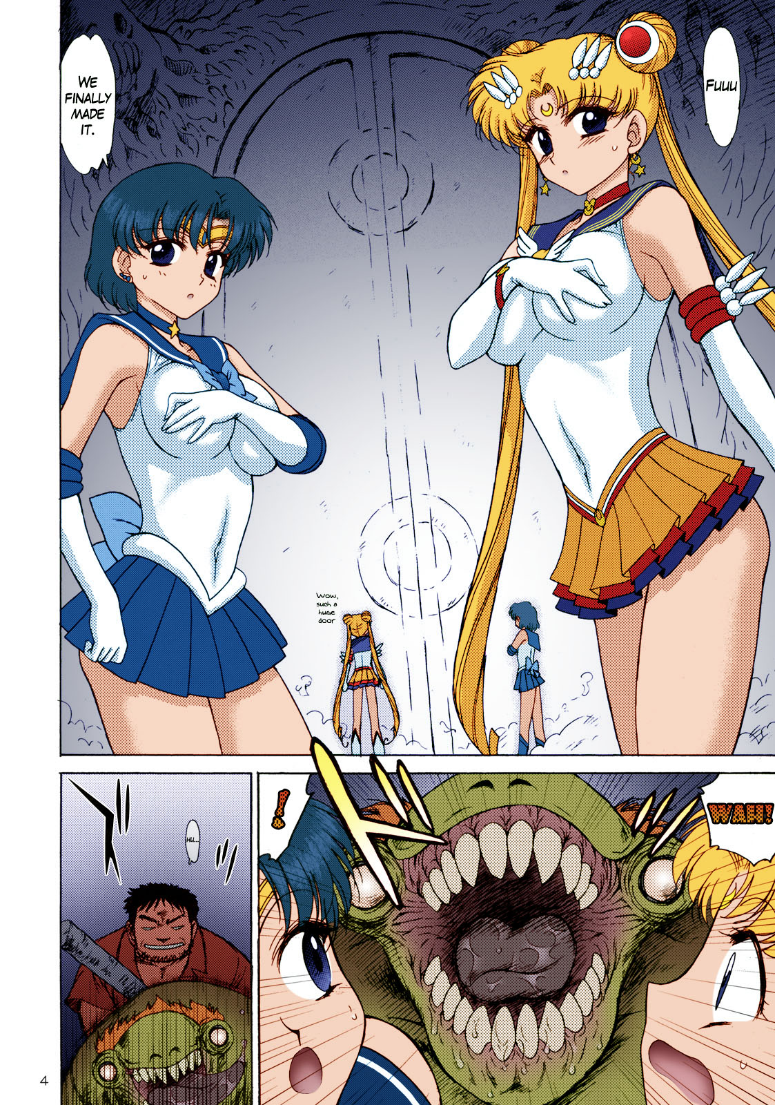 (C78) [BLACK DOG (黒犬獣)] DARK BLUE MOON (美少女戦士セーラームーン) [英訳] [カラー化]