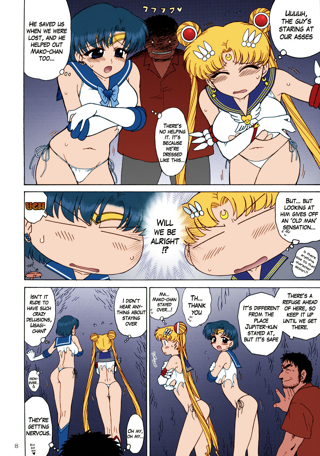 (C78) [BLACK DOG (黒犬獣)] DARK BLUE MOON (美少女戦士セーラームーン) [英訳] [カラー化]