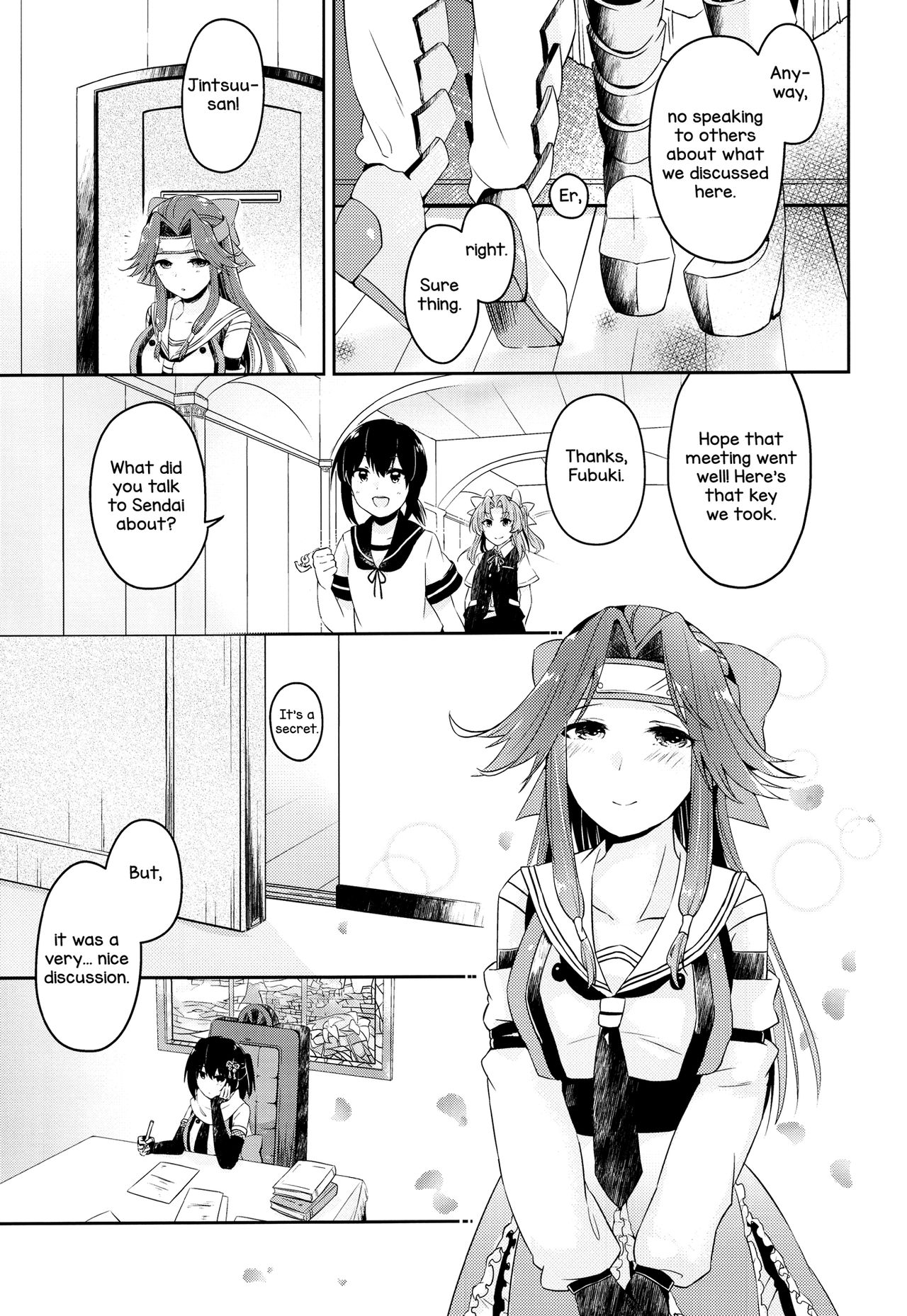 (C92) [Kaleido Circus (なぎはしここ)] TOP SECRET (艦隊これくしょん -艦これ- [英訳]