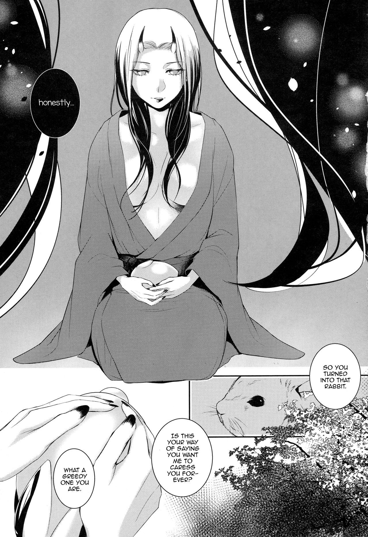 [比良坂冬] 或る人柱の記憶後編 (COMIC アンスリウム 2016年12月号) [英訳]