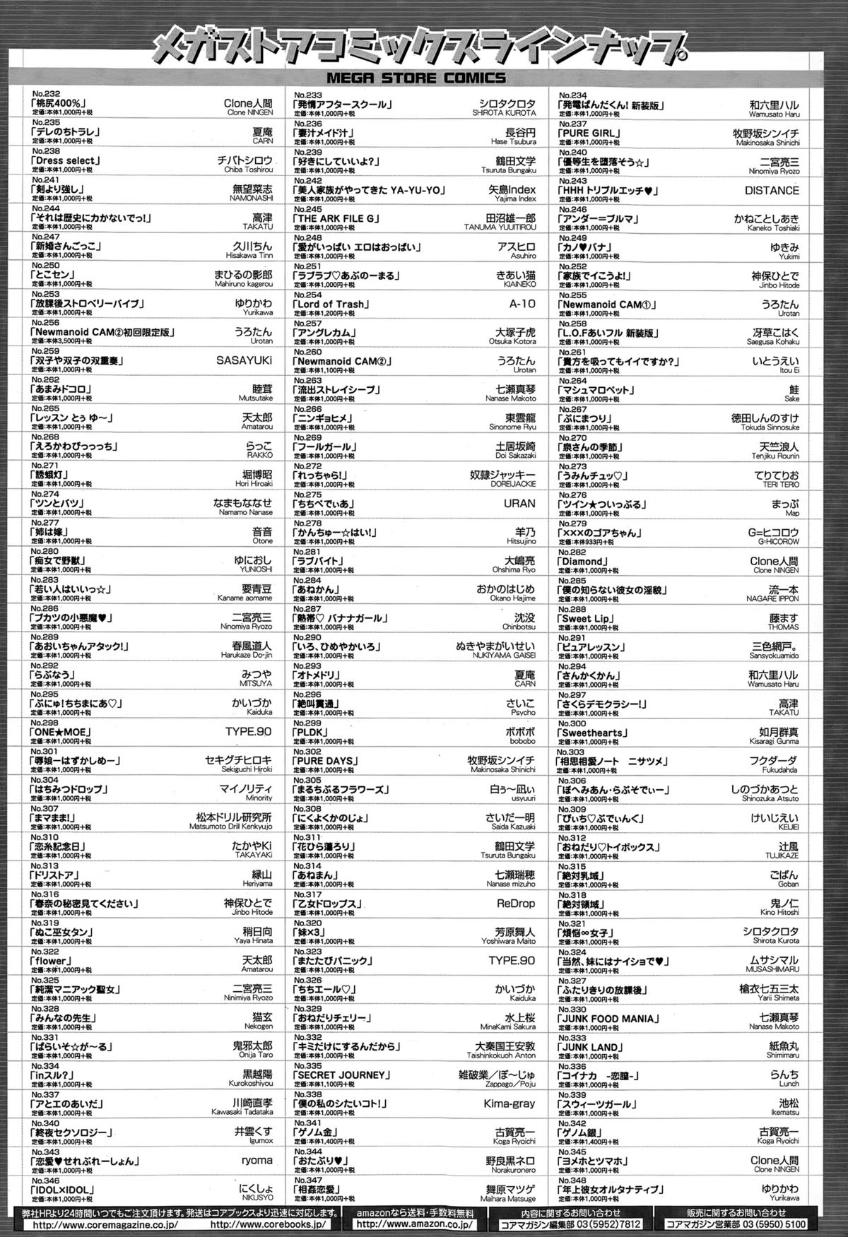 コミックメガストアα 2015年6月号