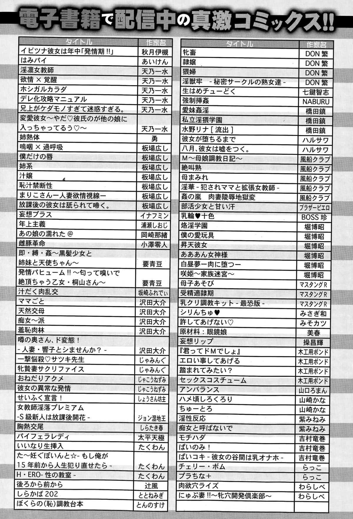 COMIC真激 2015年12月号