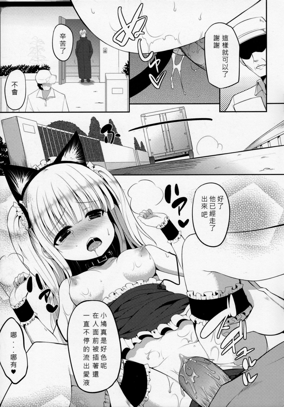 (FF21) [電萌 (立方ノ日)] 小鳩露出 (僕は友達が少ない) [中国語]