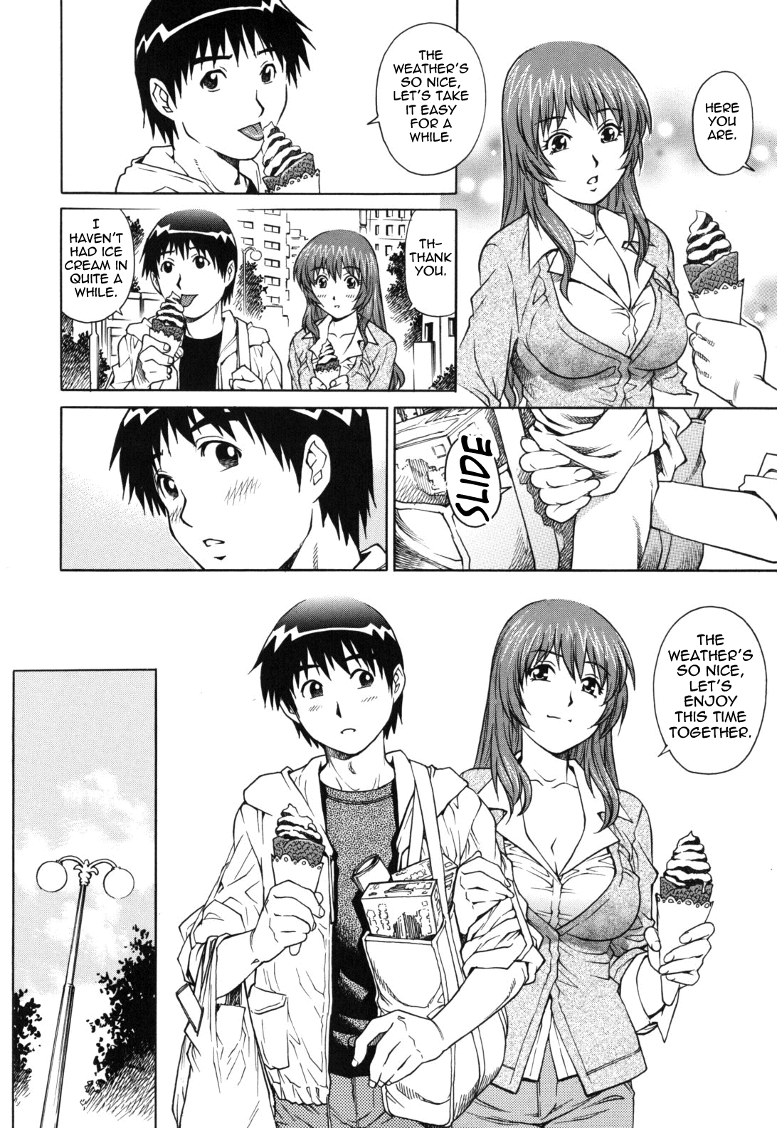 [やながわ理央] LOVEてぃっしゅ 第1-3話 [英訳]