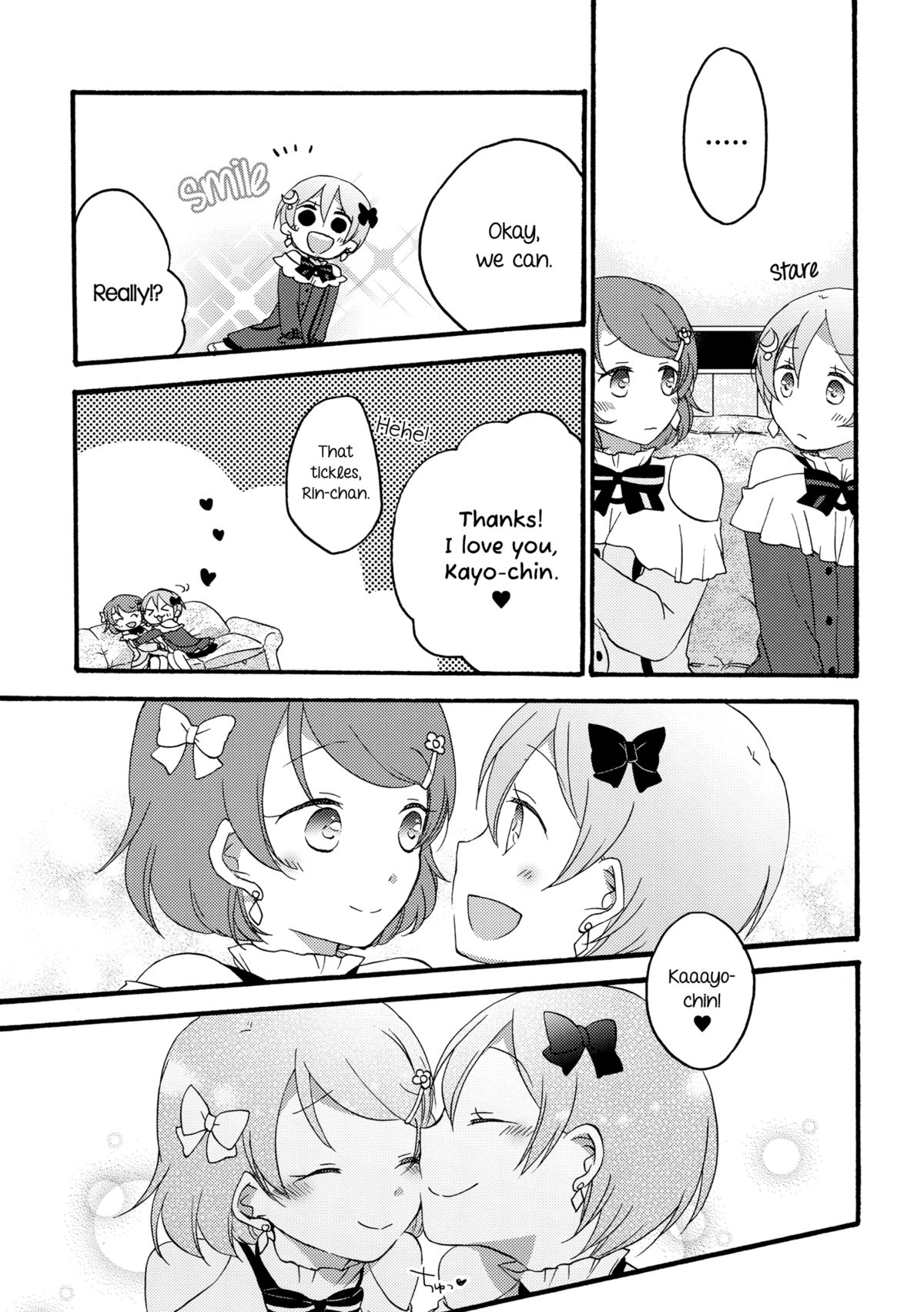 (C86) [にらたま (せきはら、広人)] たんぽぽリバーシ (ラブライブ!) [英訳]