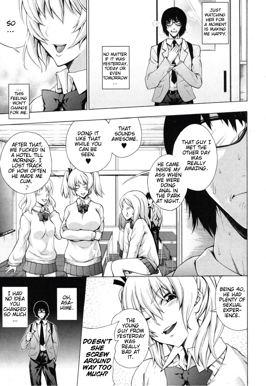 [KANZUME] 本気催眠 ♥ ラブビッチ! (COMIC 真激 2012年6月号) [英訳]