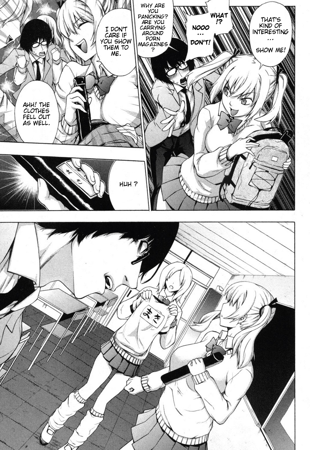[KANZUME] 本気催眠 ♥ ラブビッチ! (COMIC 真激 2012年6月号) [英訳]