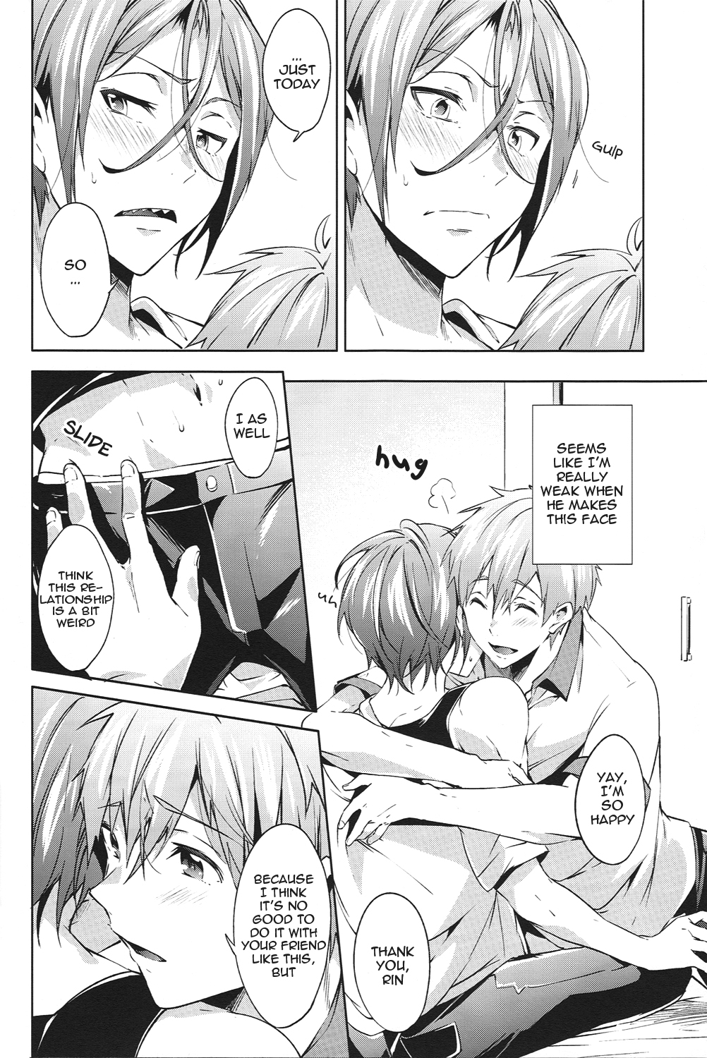 (恋愛ジョーズ) [あめりかん☆ろっく (コタロー)] ラブアフェア (Free!) [英訳]