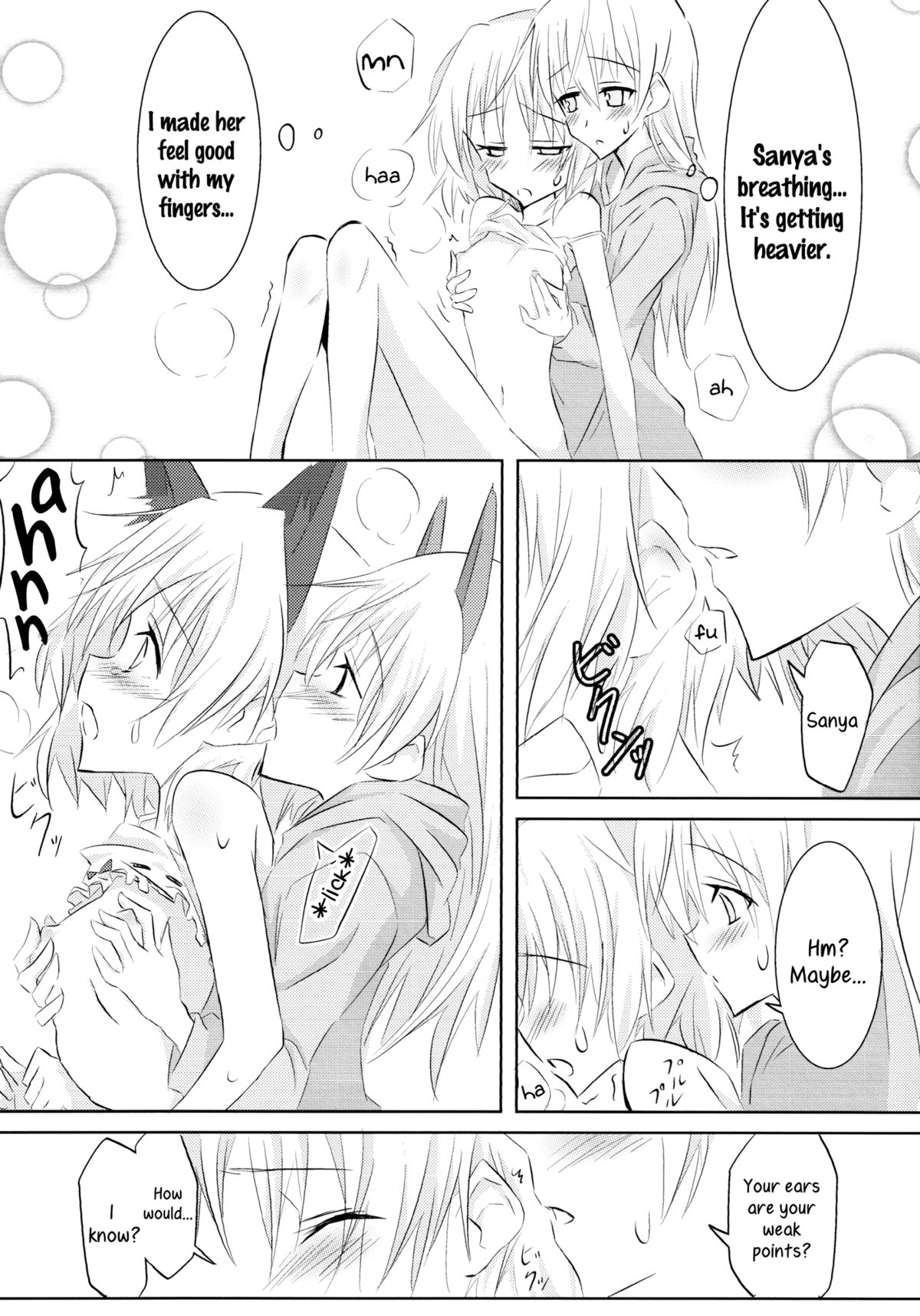 [んをんよ・ぱすん (んをんよ)] EilaNyaX (ストライクウィッチーズ) [英訳]