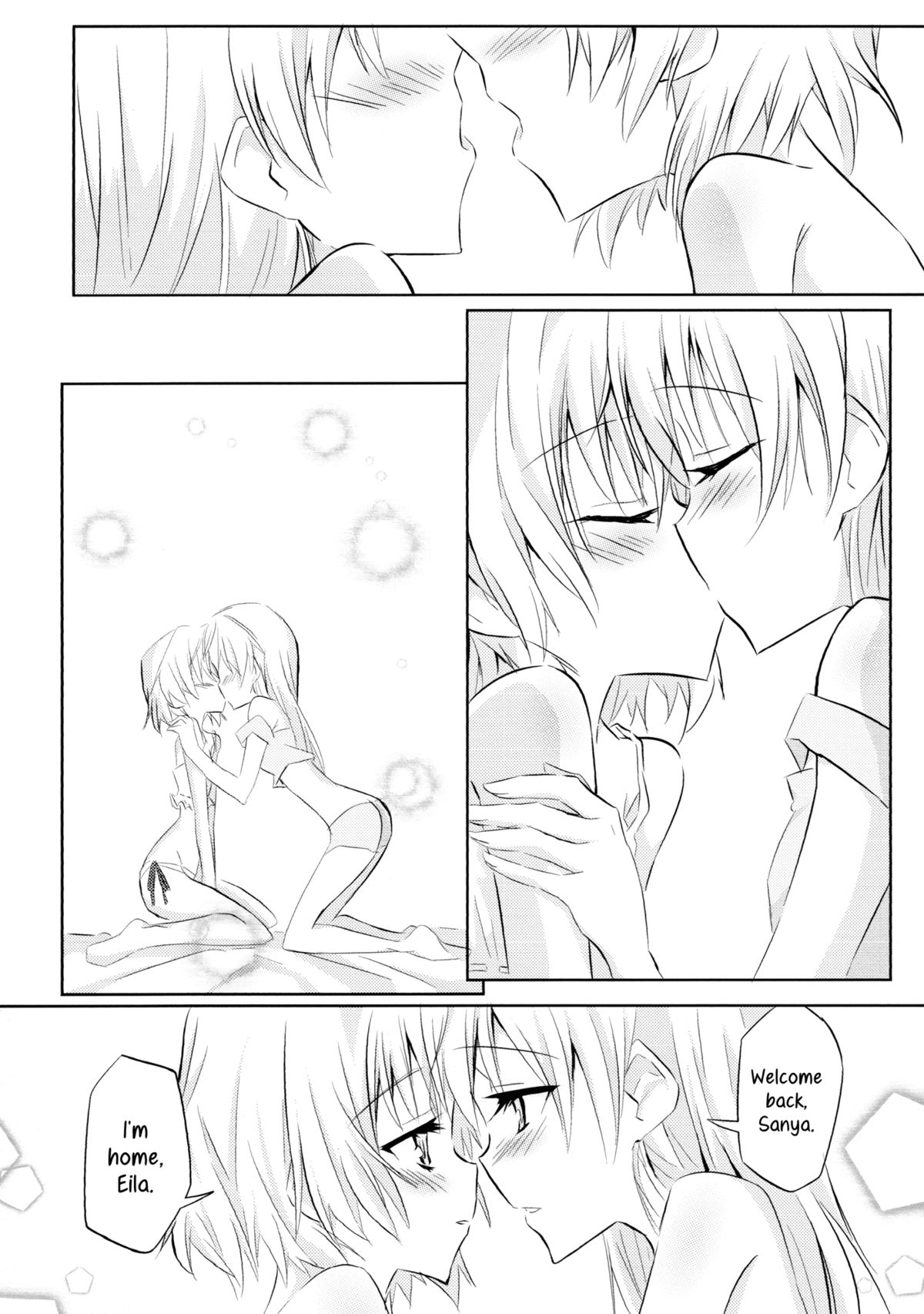 [んをんよ・ぱすん (んをんよ)] EilaNyaX (ストライクウィッチーズ) [英訳]