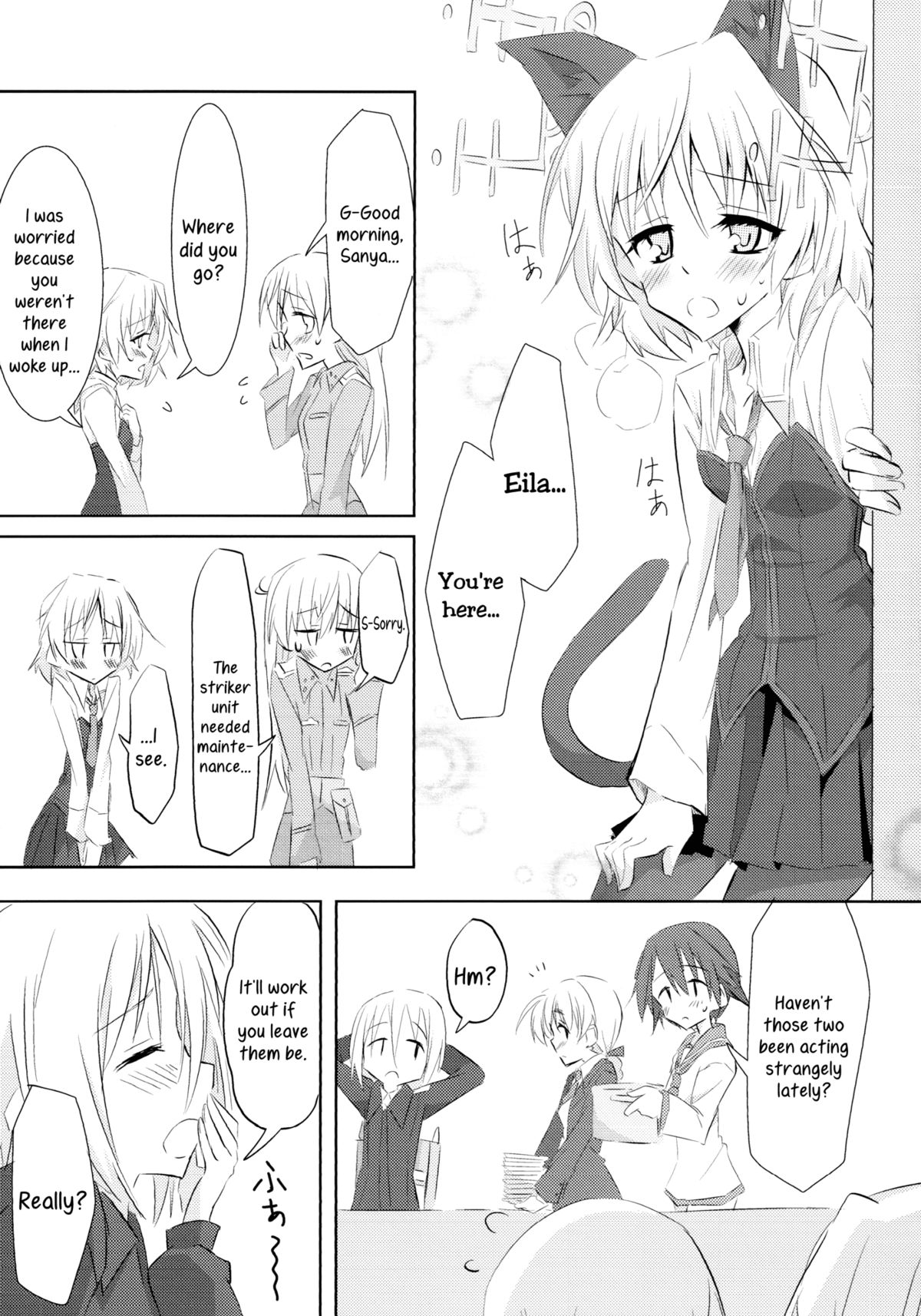 [んをんよ・ぱすん (んをんよ)] EilaNyaX (ストライクウィッチーズ) [英訳]