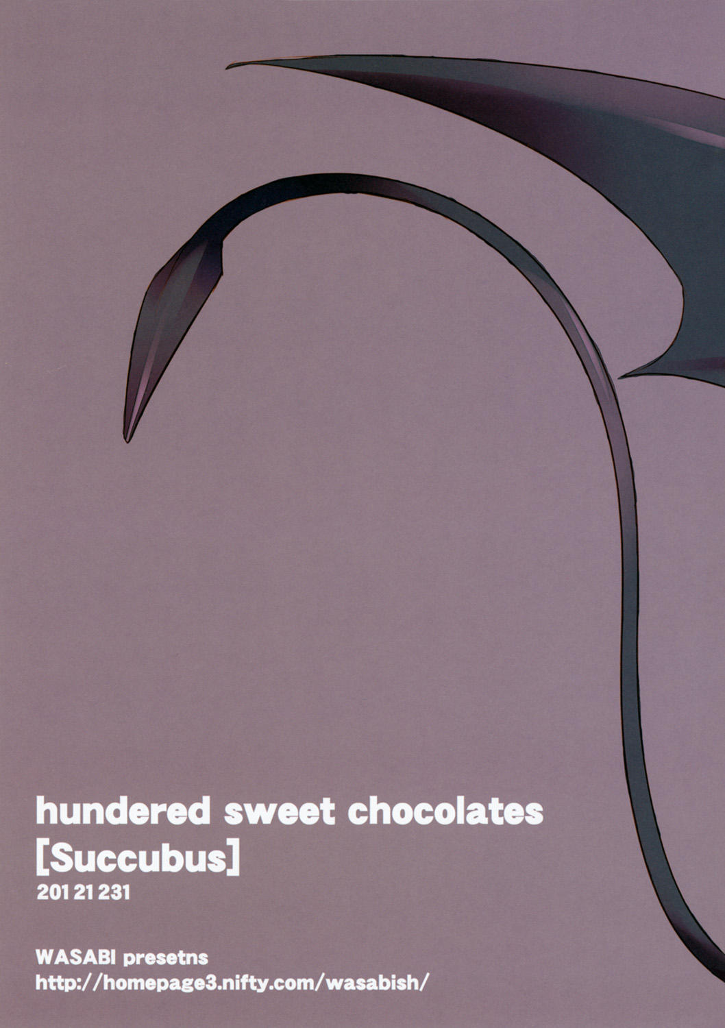 (C83) [WASABI (畳)] hundred sweet chocolates [Succubus]