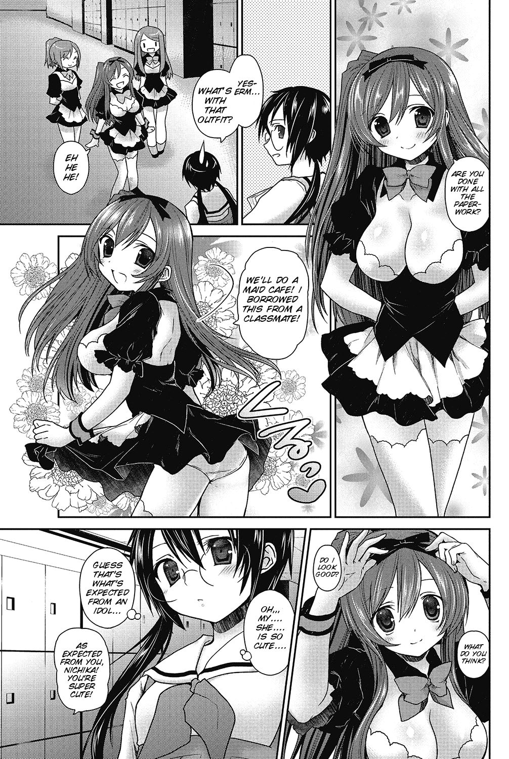 [天凪青磁] もっと！ぎゅっとして・わんこ (COMIC ペンギンクラブ 2012年12月号) [英訳]