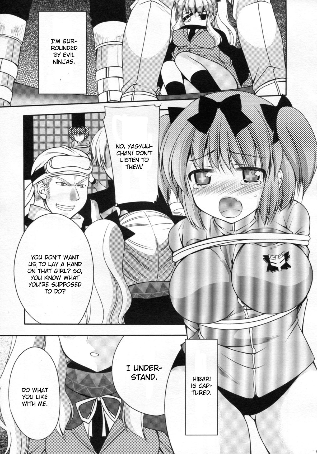 (サンクリ53) [空想RIOT! (佐倉はなつみ)] 柳生一人遊戯 (閃乱カグラ) [英訳]